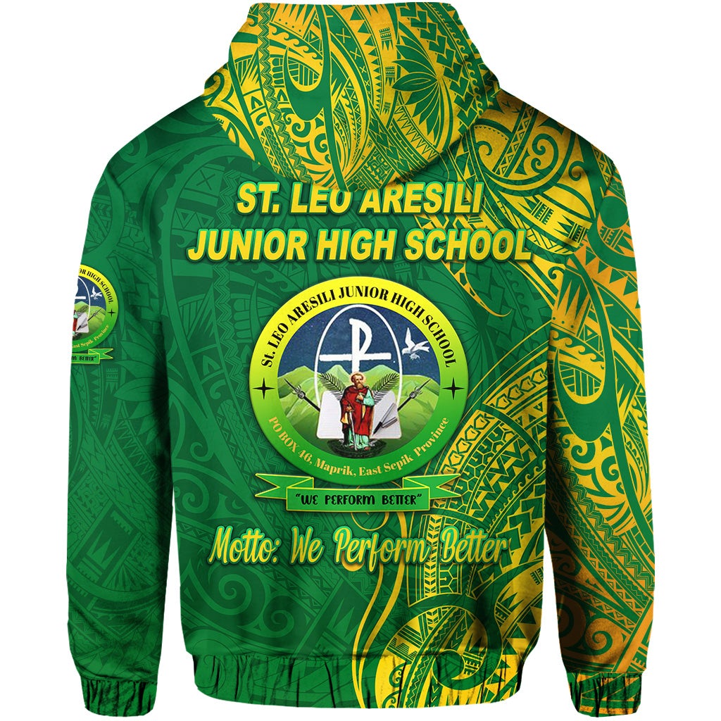 St. Leo Aresili Junior High School Hoodie Original Style LT8