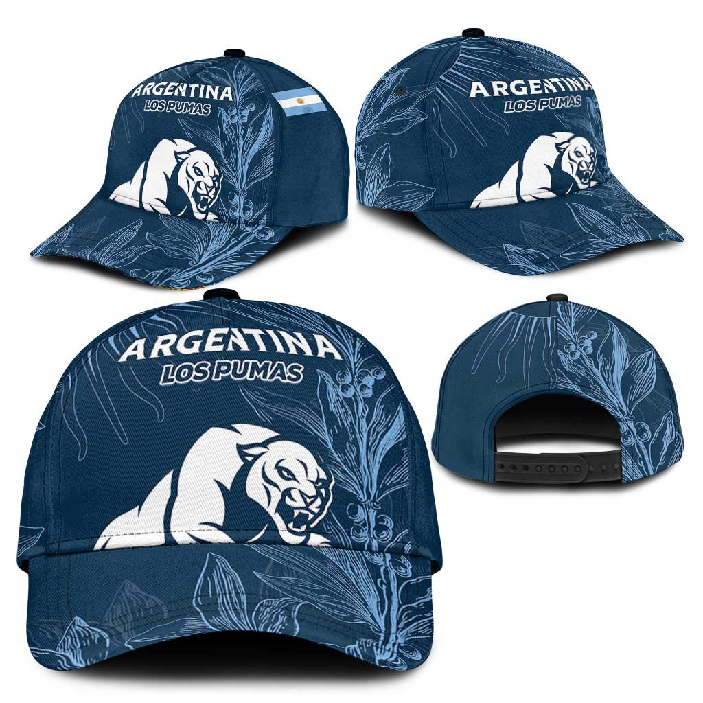 Argentina Rugby Los Pumas Classic Cap Laurel Wreath Inspired LT07