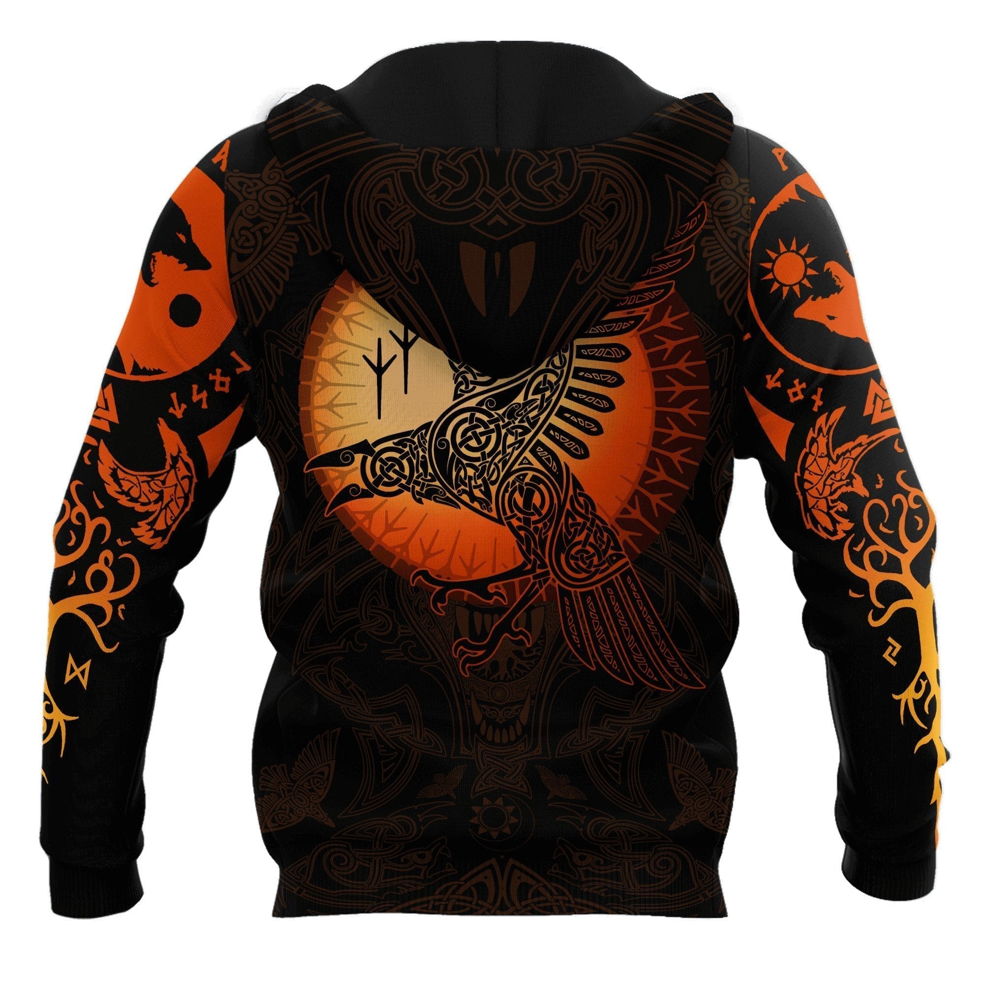 Viking Clothing Raven Viking Hoodie Limited Edition RLT12