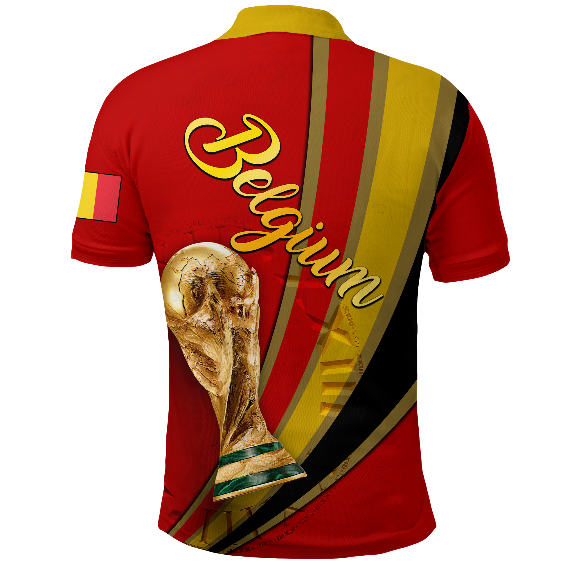 Belgium Polo Shirt Football 2022 LT2