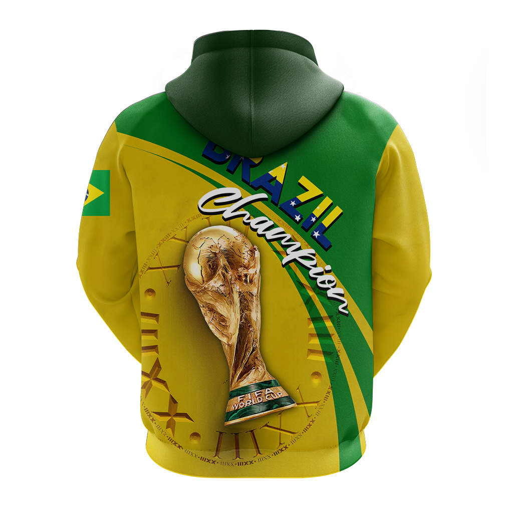 Brazil Football 2022 Hoodie LT2