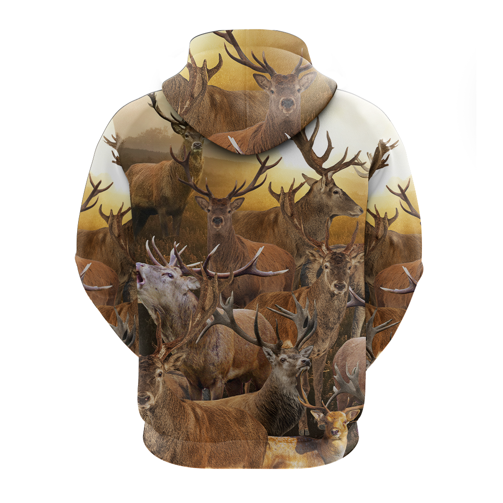 Deer Hunting Like Hunting, Like Wild Life Hoodie LT2