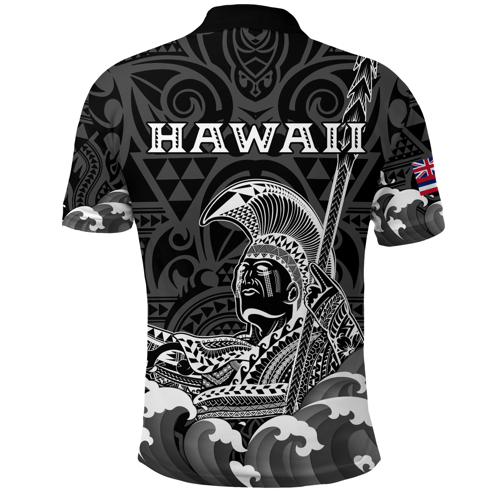 Hawaii King Kamehameha Aloha Hawaii Nei Polo Shirt LT2
