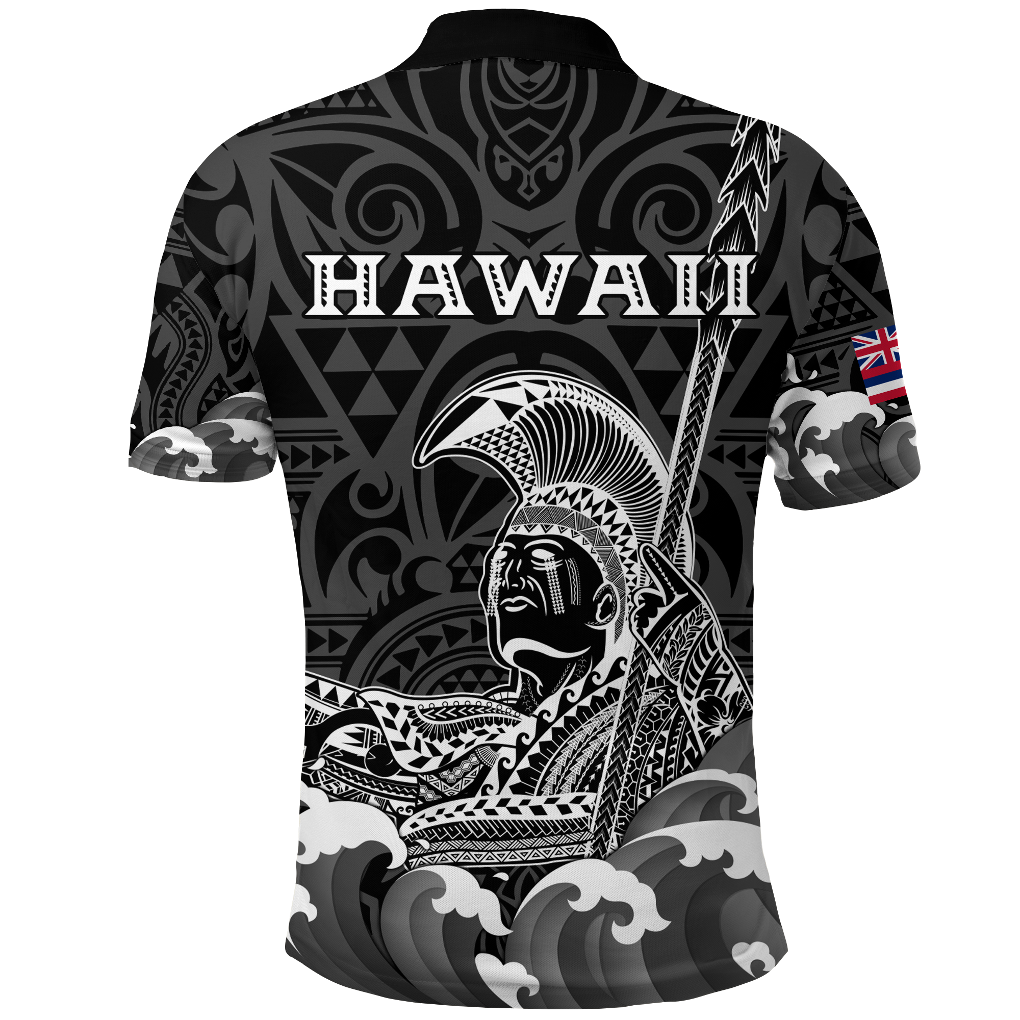 Hawaii King Kamehameha Aloha Hawaii Nei Polo Shirt LT2