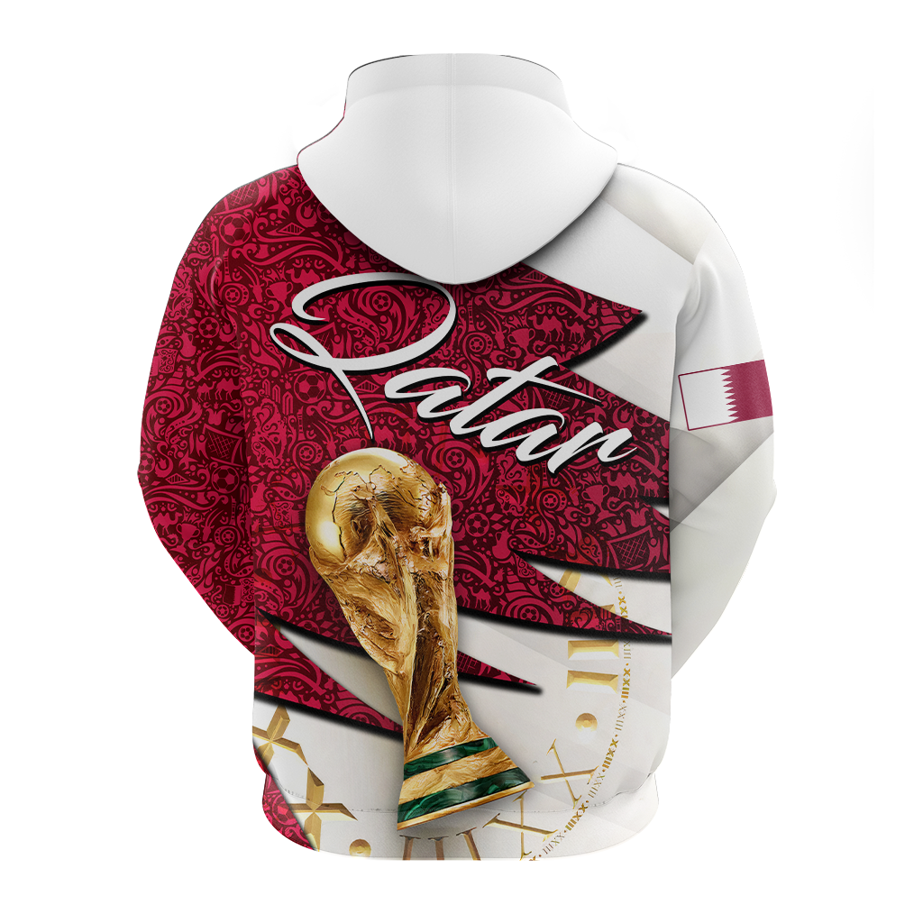 Qatar Football Team Football 2022 Hoodie - LT2