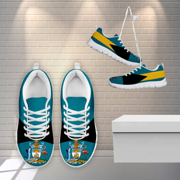 Bahamas Shoes - Flag And Coat Of Arms Sneakers 2