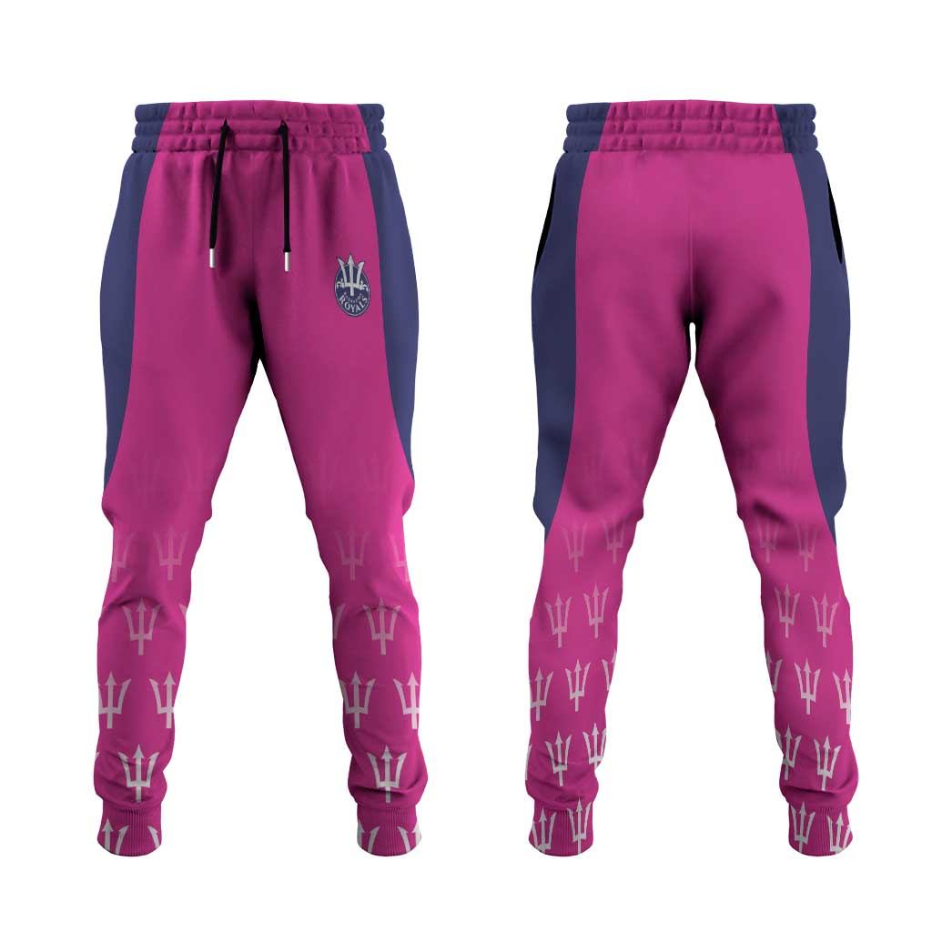 Barbados Royals Cricket Jogger Pants Back to Back Champions LT01