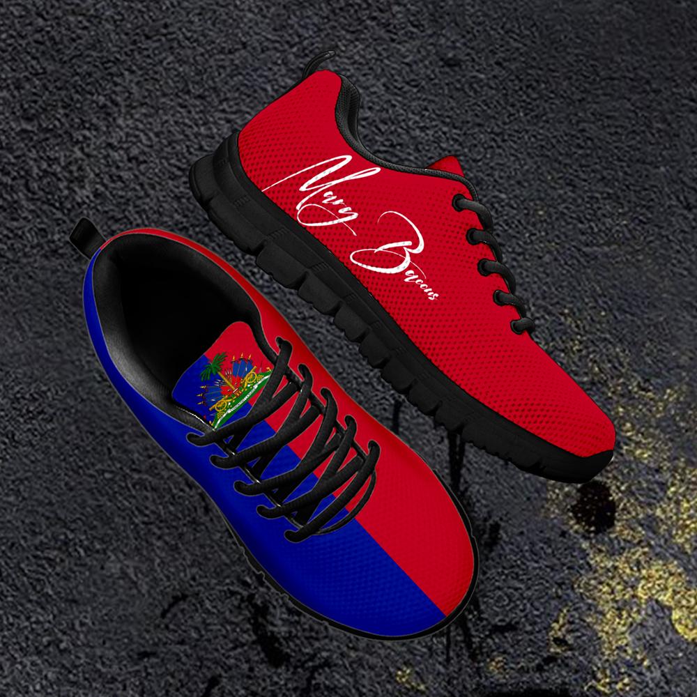 (Custom) Haiti Sneakers Flag Personal Signature