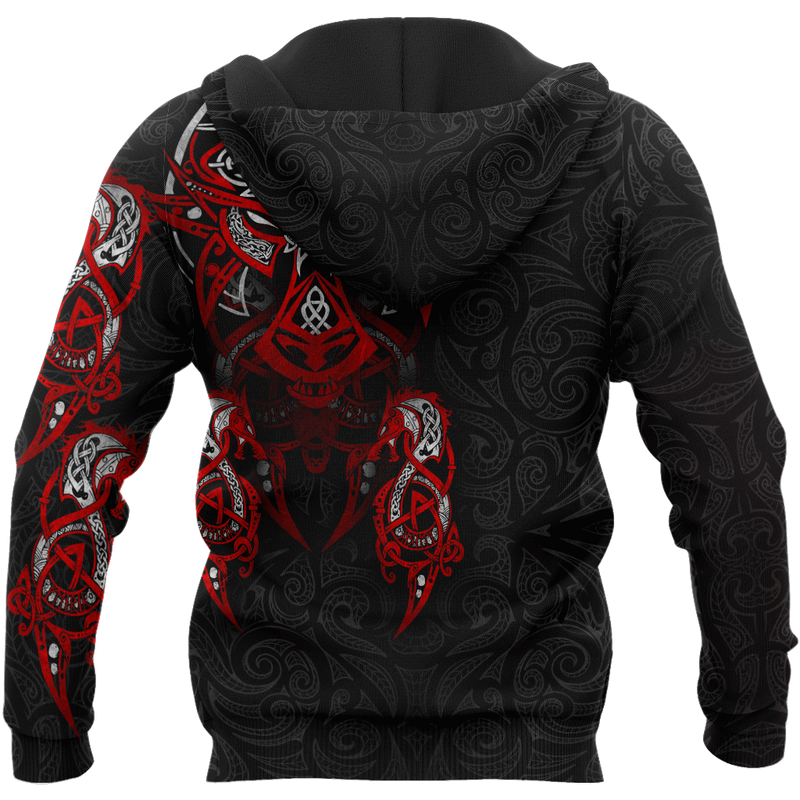 Viking Clothing Bloody Fenrir Hoodie RLT12