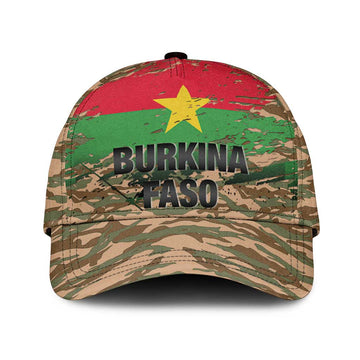 Burkina Faso Military Classic Cap Bravo Caption Traore Viva Burkina Faso Nation LT15