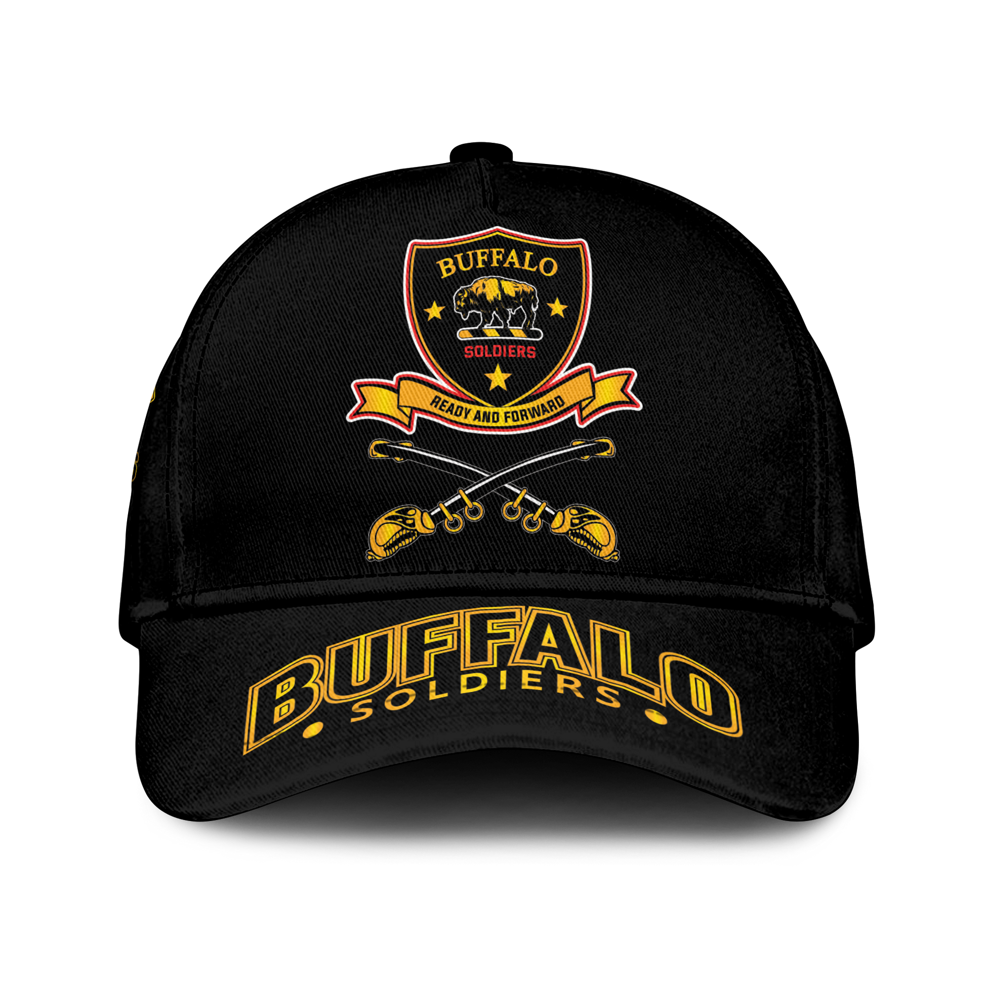 (Custom Personalised) Buffalo Soldiers African American Legend Of The Black Soldiers Cap - LT2