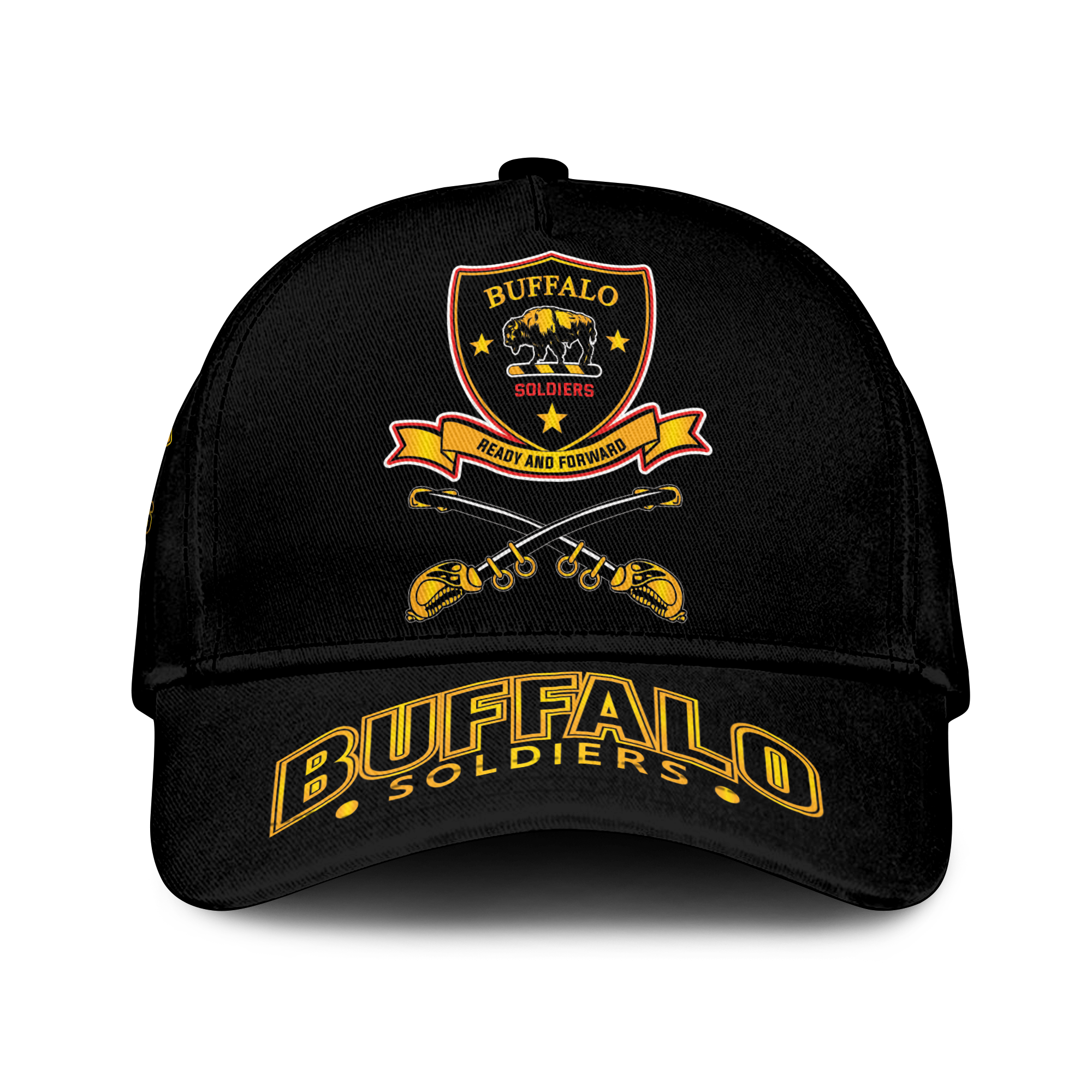 (Custom Personalised) Buffalo Soldiers African American Legend Of The Black Soldiers Cap - LT2