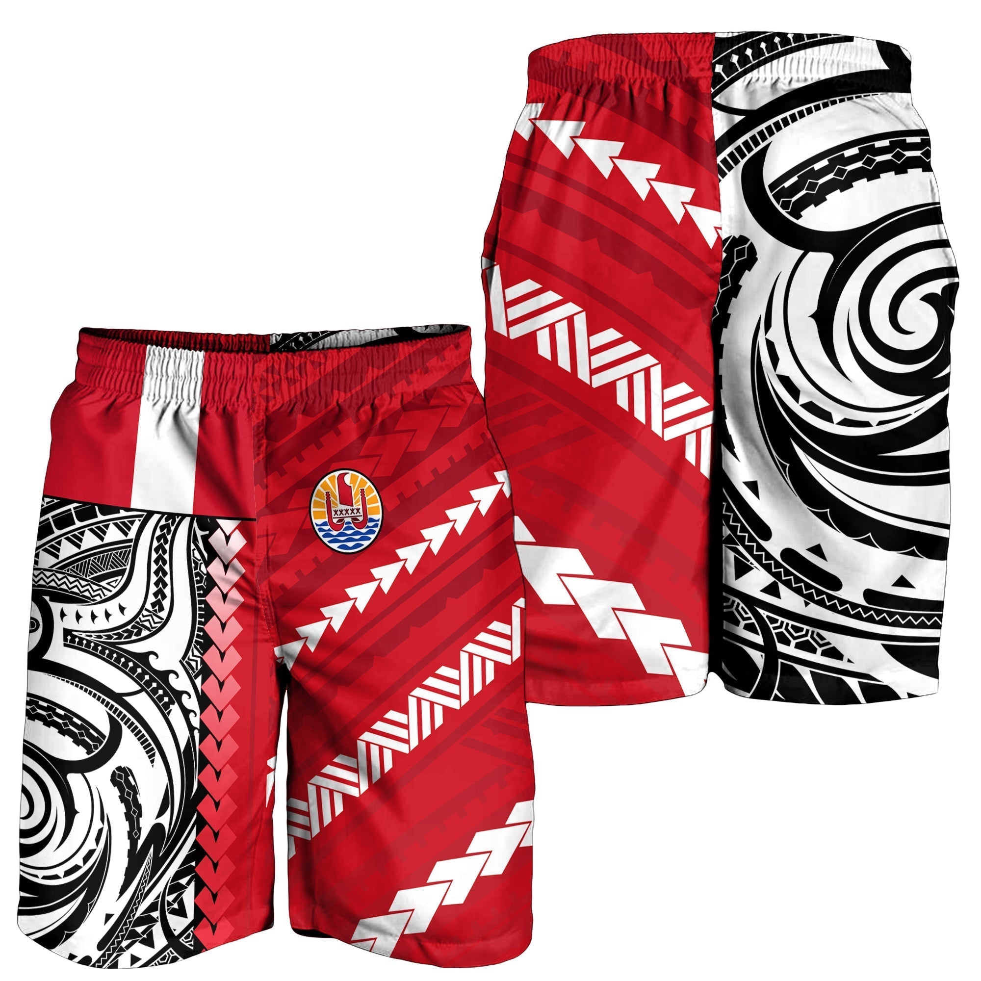 Tahiti Unique Men Shorts Polynesia Pattern LT13