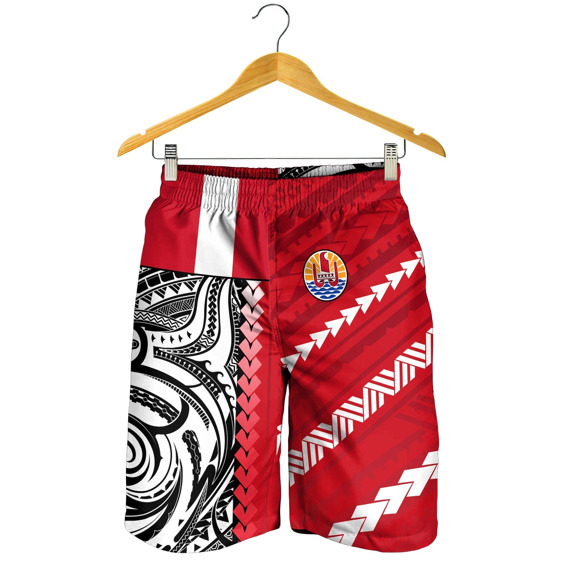 Tahiti Unique Men Shorts Polynesia Pattern LT13
