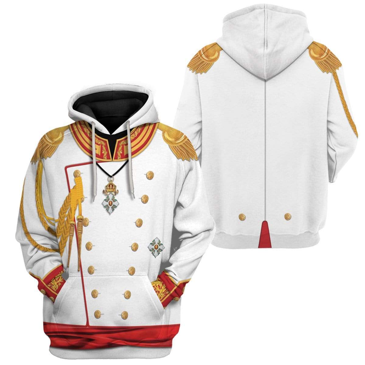 War and Peace Prince Andrei Hoodie Original Style LT8
