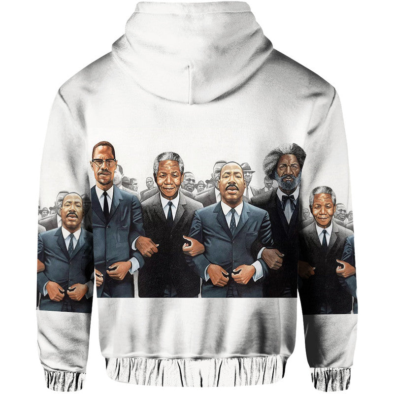Civil Rights Male Leaders MovemenHoodie Simple Style LT8