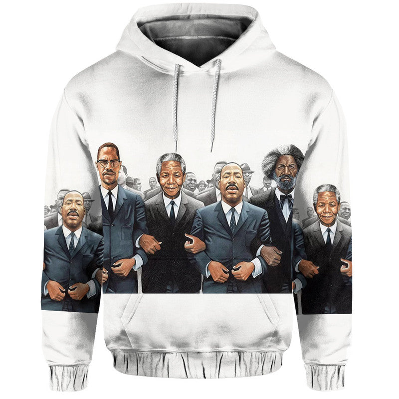 Civil Rights Male Leaders MovemenHoodie Simple Style LT8