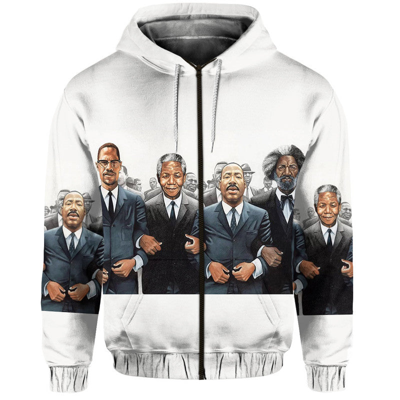 Civil Rights Male Leaders MovemenHoodie Simple Style LT8
