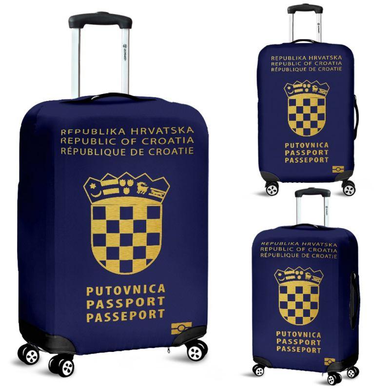 Croatia Passport Luggage Cover