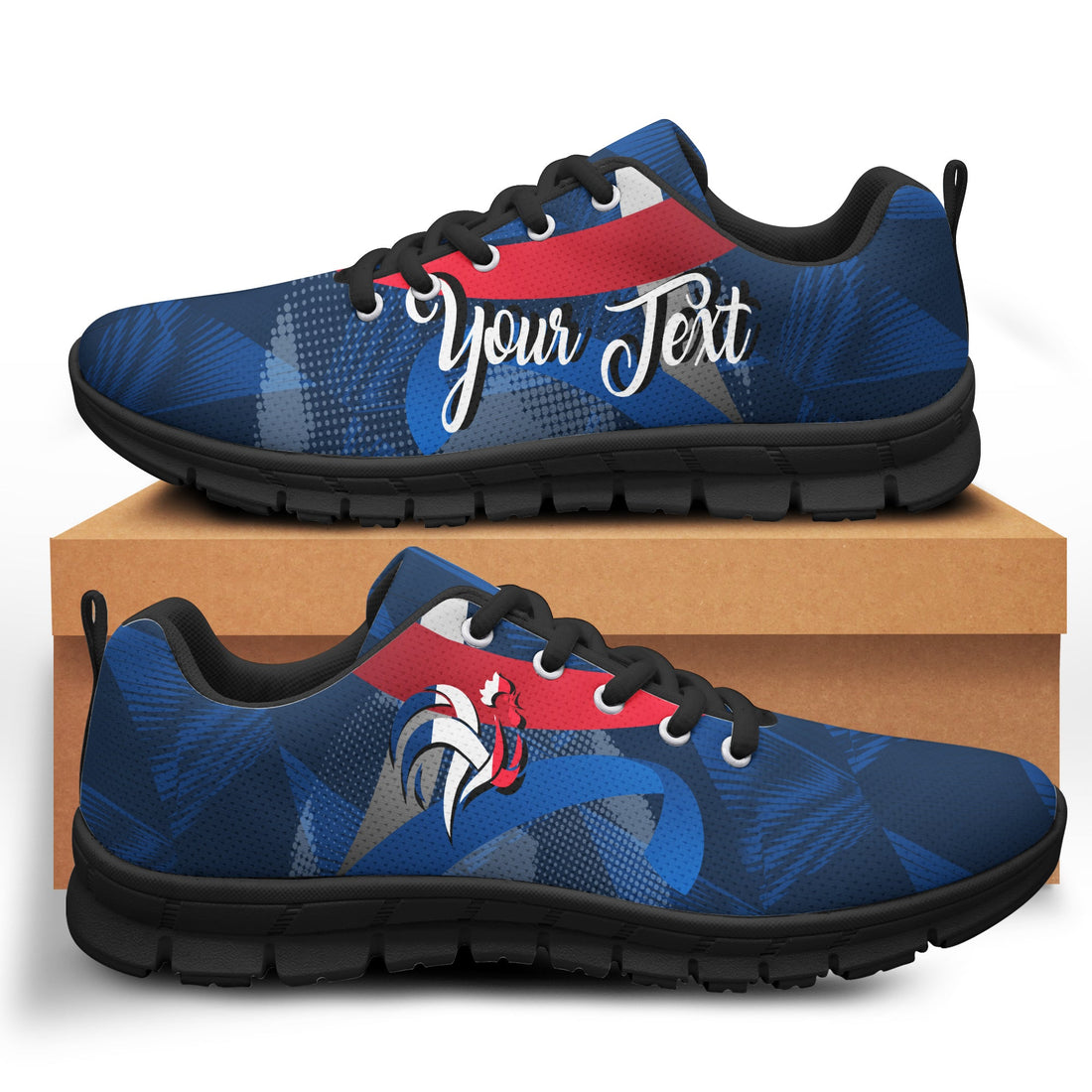 (Custom Personalised) France Football World Cup 2022 Sneaker - LT2
