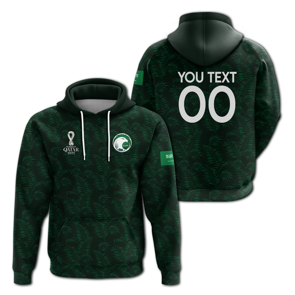 Custom Saudi Arabia Football Fifa Football 2022 Hoodie LT2
