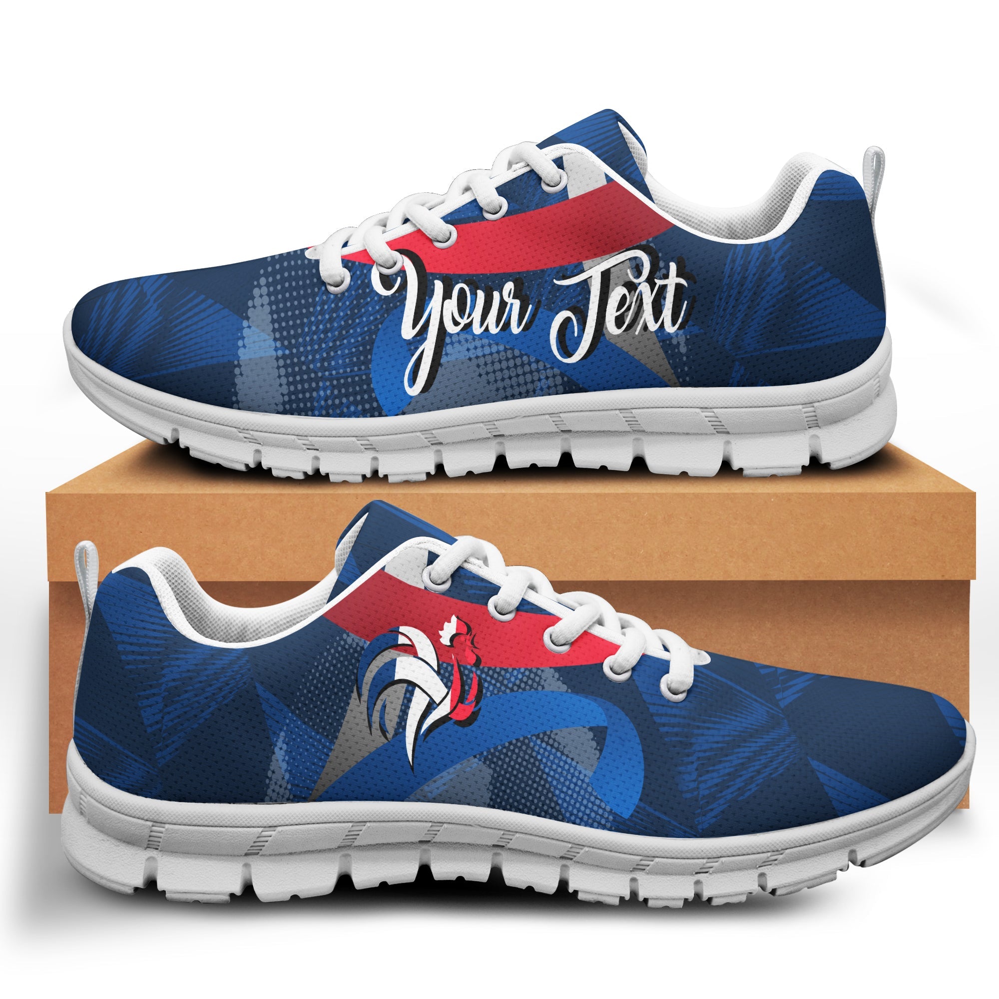 (Custom Personalised) France Football World Cup 2022 Sneaker - LT2