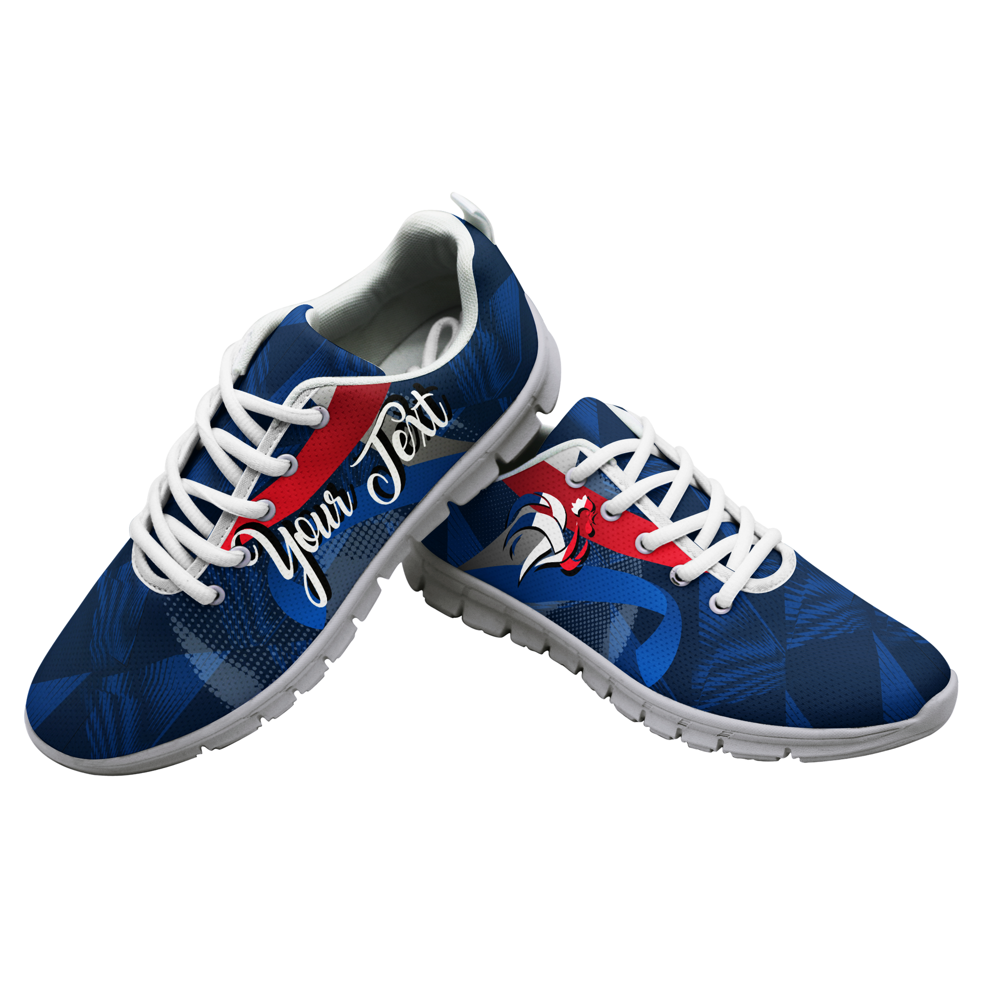 (Custom Personalised) France Football World Cup 2022 Sneaker - LT2