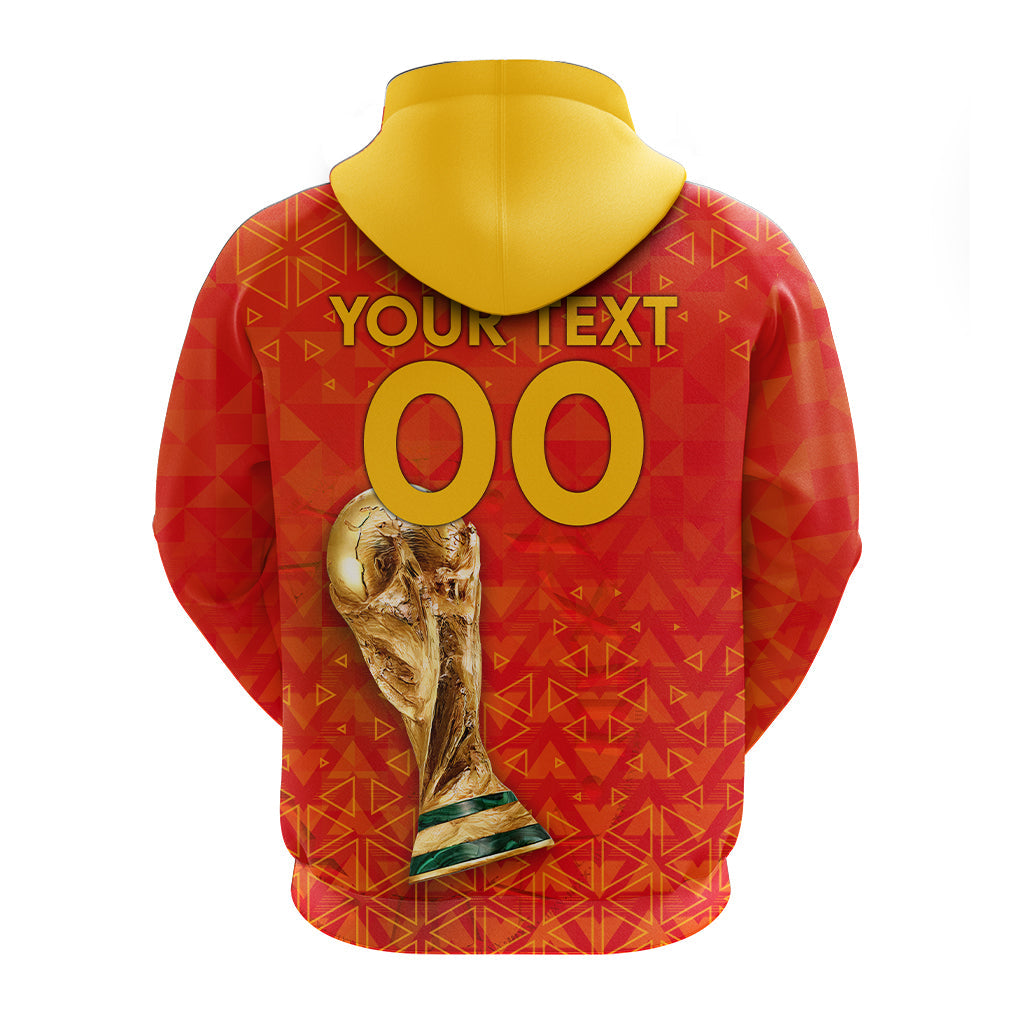 Custom Spain Football 2022 Hoodie LT2