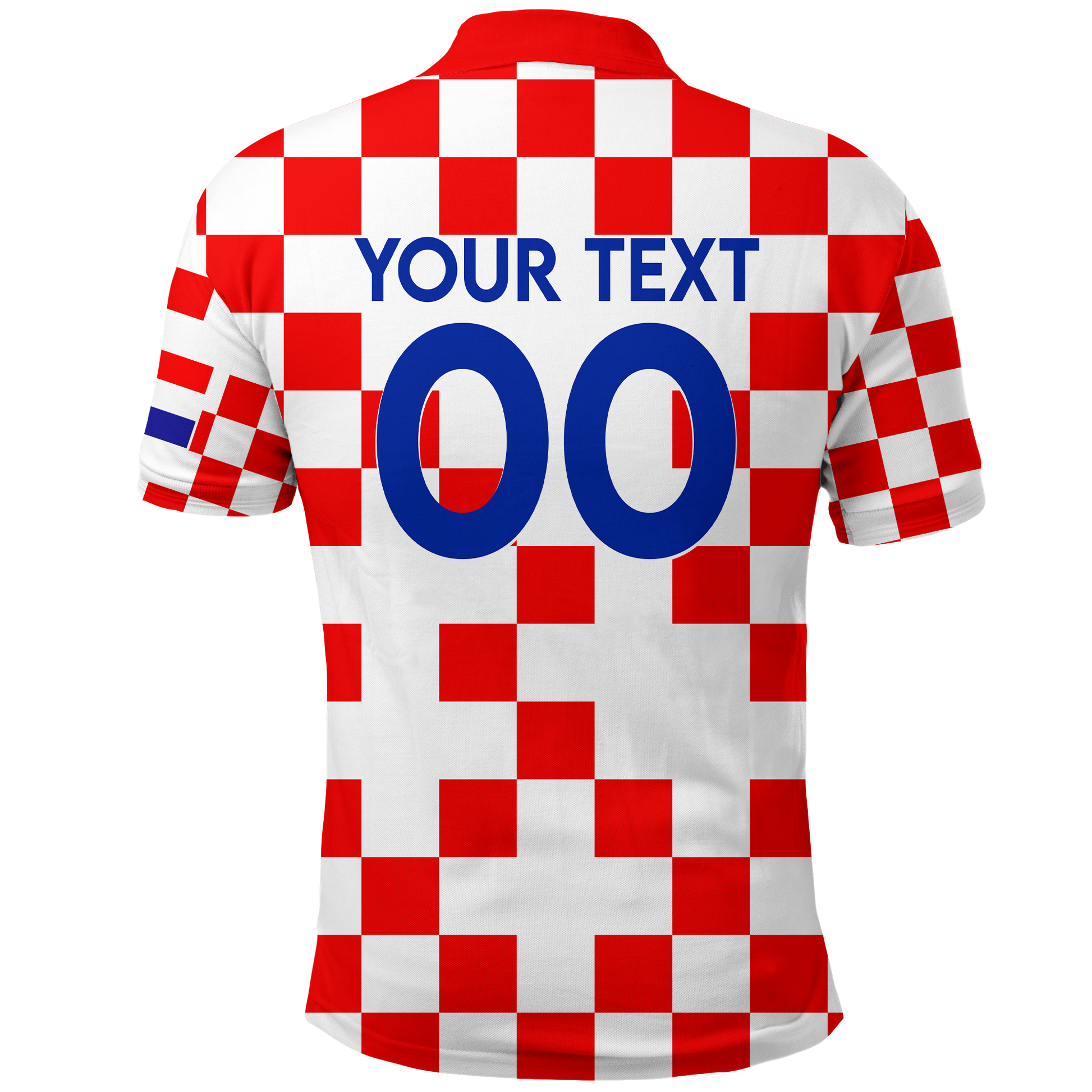 Custom Croatia Polo Shirt Football 2022 LT2