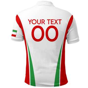 Custom Iran Polo Shirt Football 2022 LT2