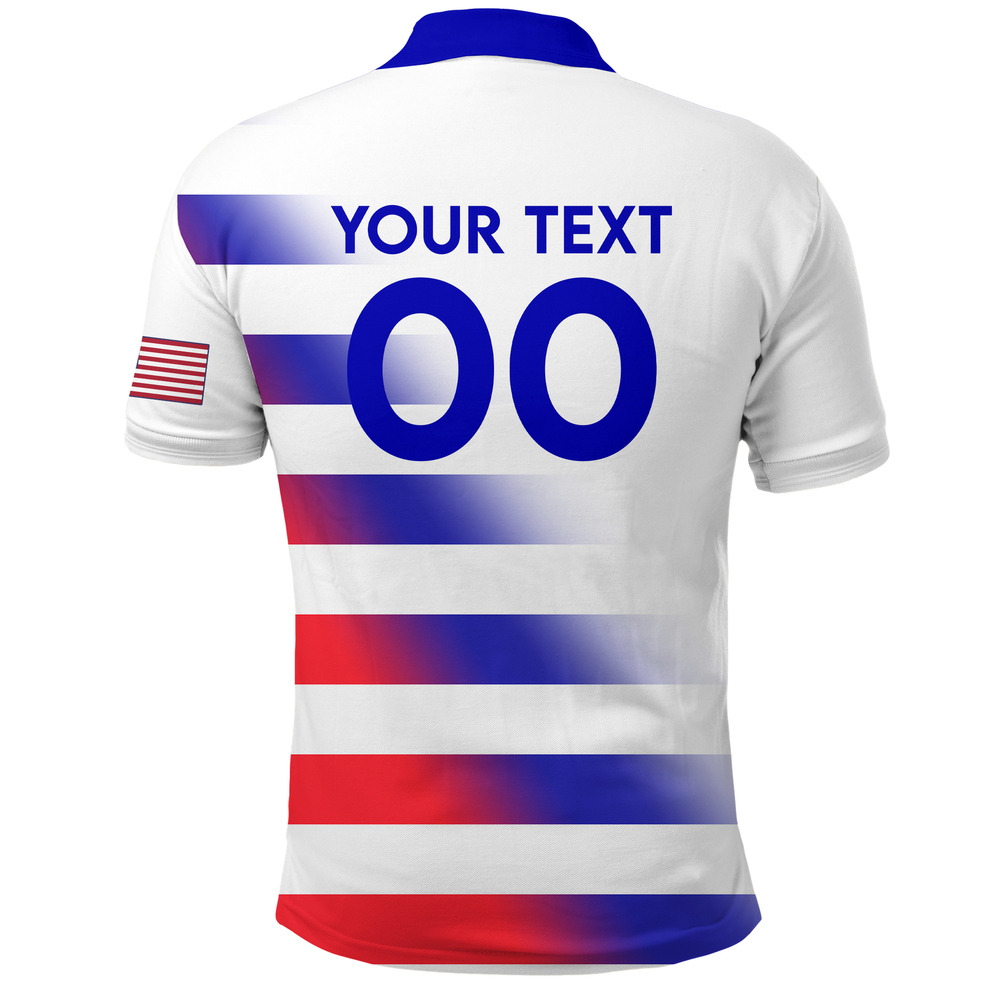 Custom USA Polo Shirt Football 2022 LT2