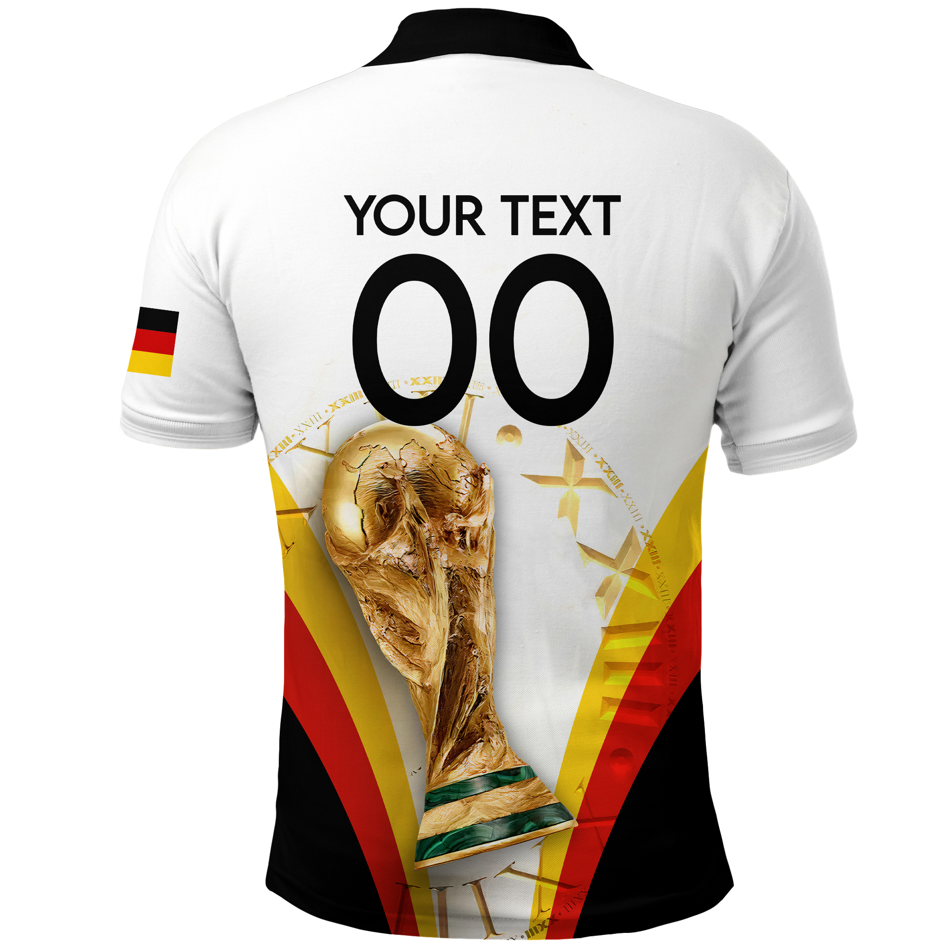 Custom Germany Polo Shirt Football 2022 LT2