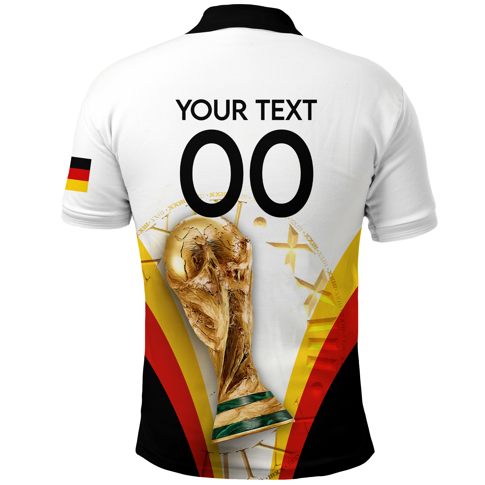 Custom Germany Polo Shirt Football 2022 LT2
