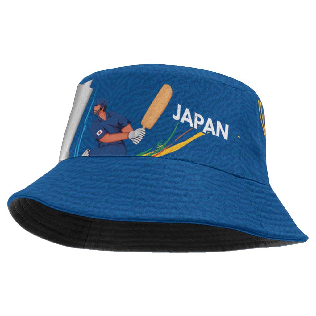 Custom Cricket Japan East Asia-Pacific Bucket Hat Japan Momentum Unleashed LT9