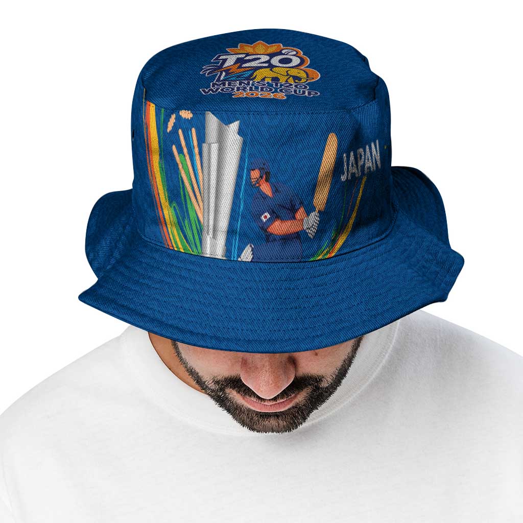 Custom Cricket Japan East Asia-Pacific Bucket Hat Japan Momentum Unleashed LT9