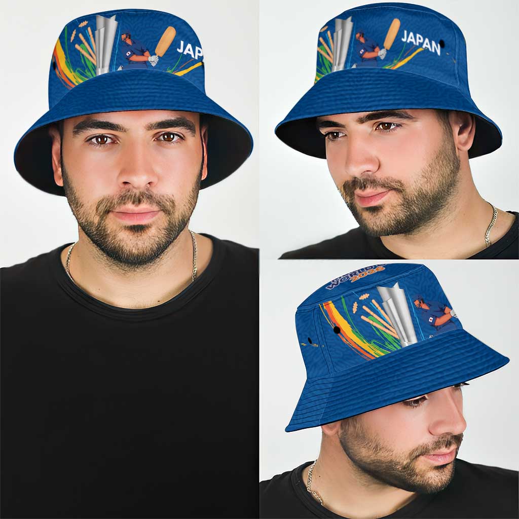 Custom Cricket Japan East Asia-Pacific Bucket Hat Japan Momentum Unleashed LT9