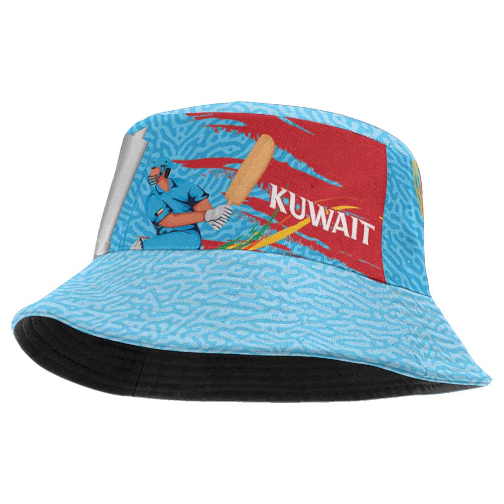 Custom Cricket Kuwait East Asia-Pacific Bucket Hat Kuwait Chase for Triumph LT9