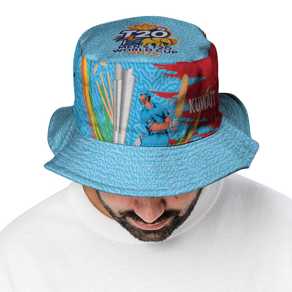 Custom Cricket Kuwait East Asia-Pacific Bucket Hat Kuwait Chase for Triumph LT9