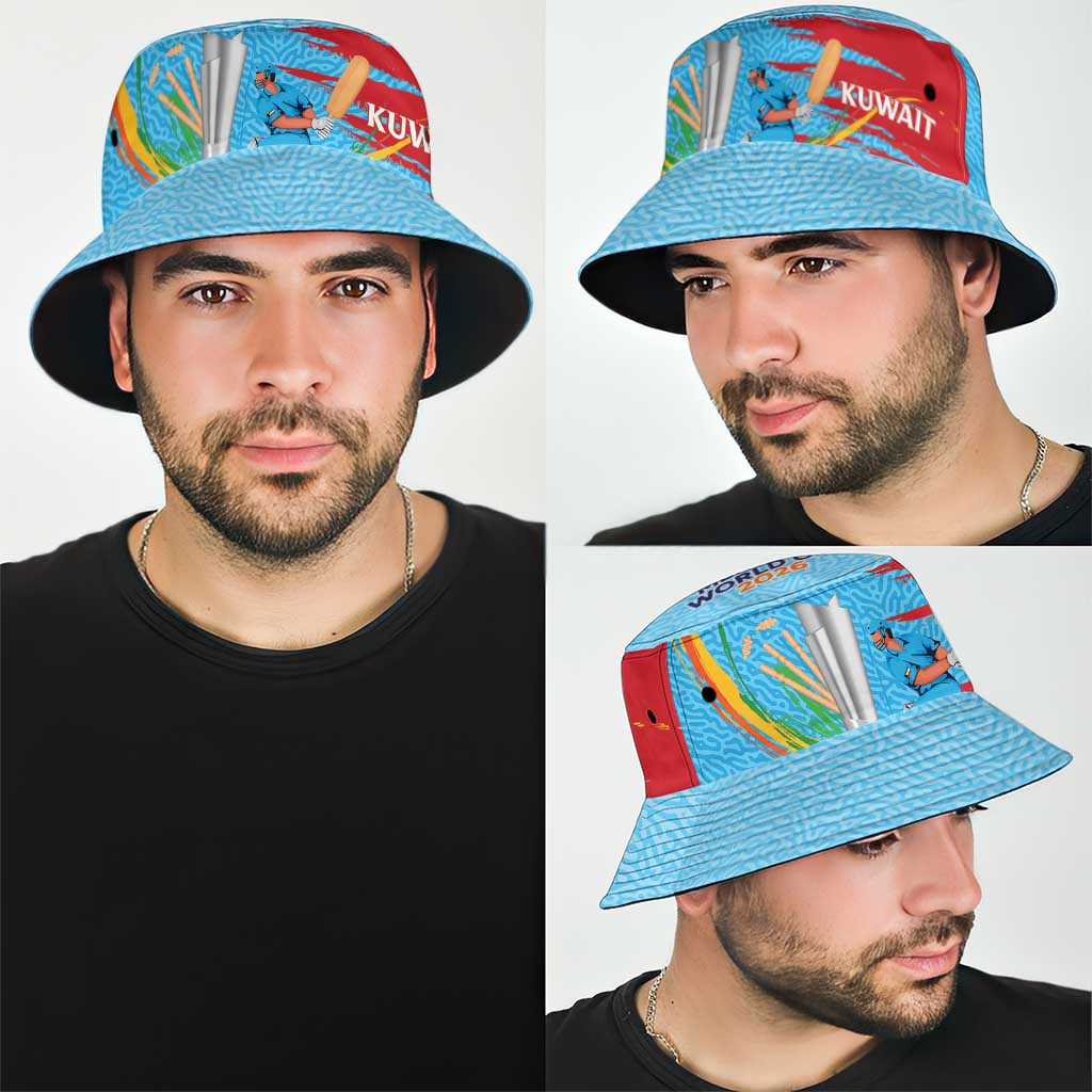 Custom Cricket Kuwait East Asia-Pacific Bucket Hat Kuwait Chase for Triumph LT9