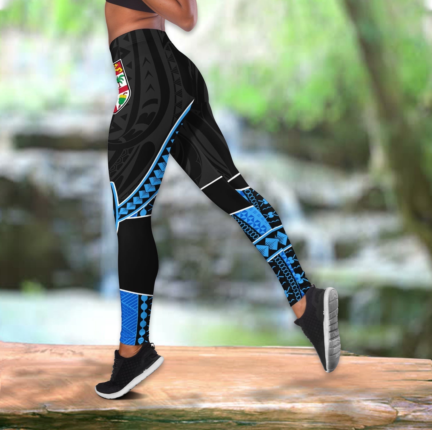 Fiji Polynesian Women Leggings Featured Fijian Lovers LT13
