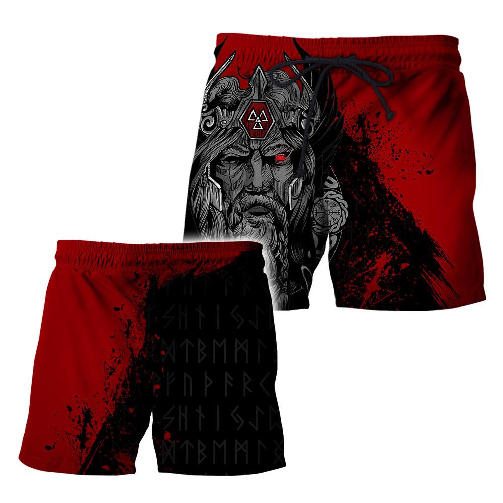 Viking Clothing Viking Odin 3D Shorts RLT12