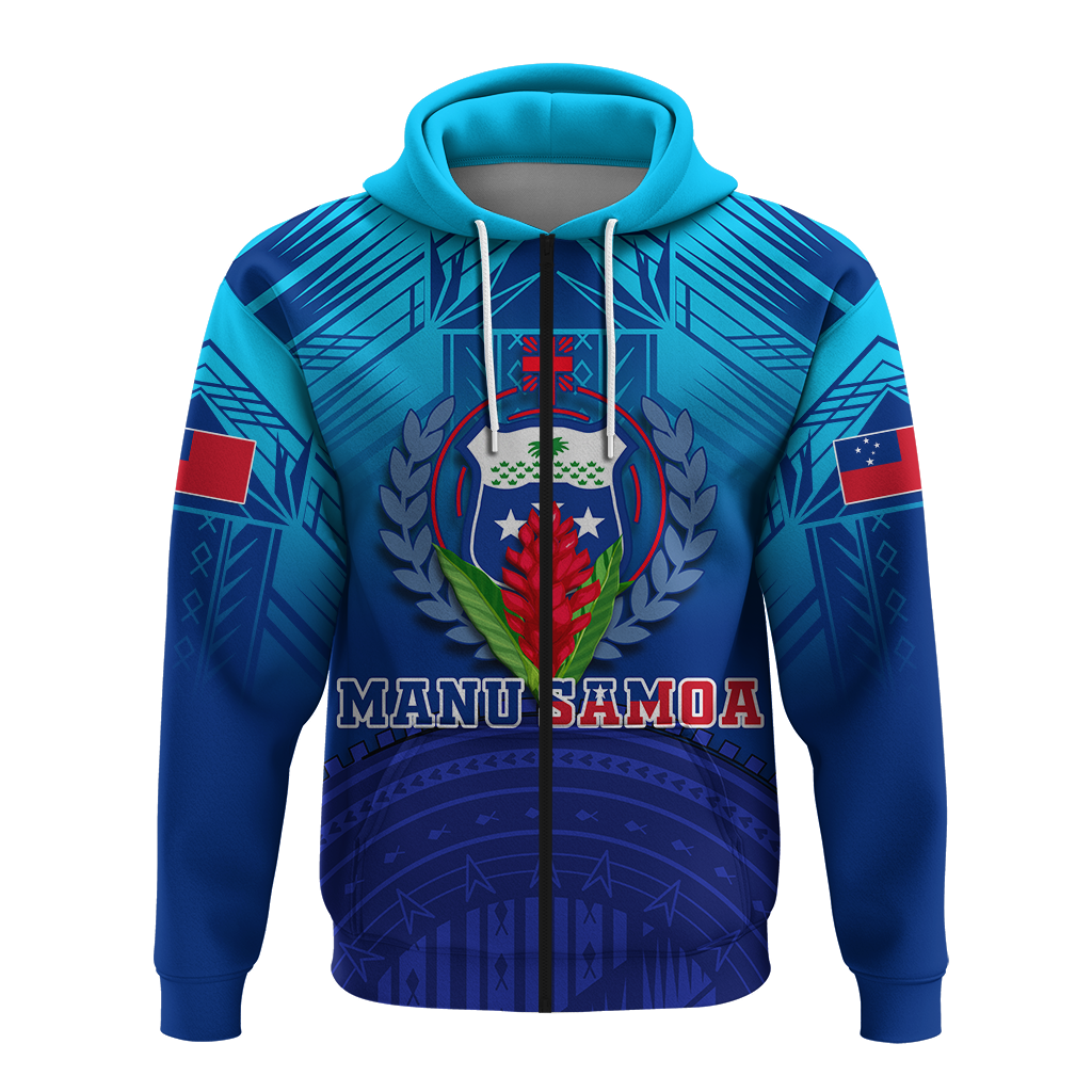 Custom Personalised Manu Samoa Legend Hoodie LT12