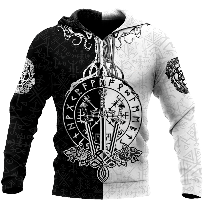 Viking Clothing Doppler Vegvisir Hoodie RLT12