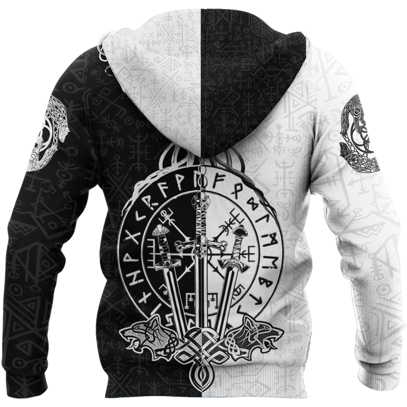 Viking Clothing Doppler Vegvisir Hoodie RLT12