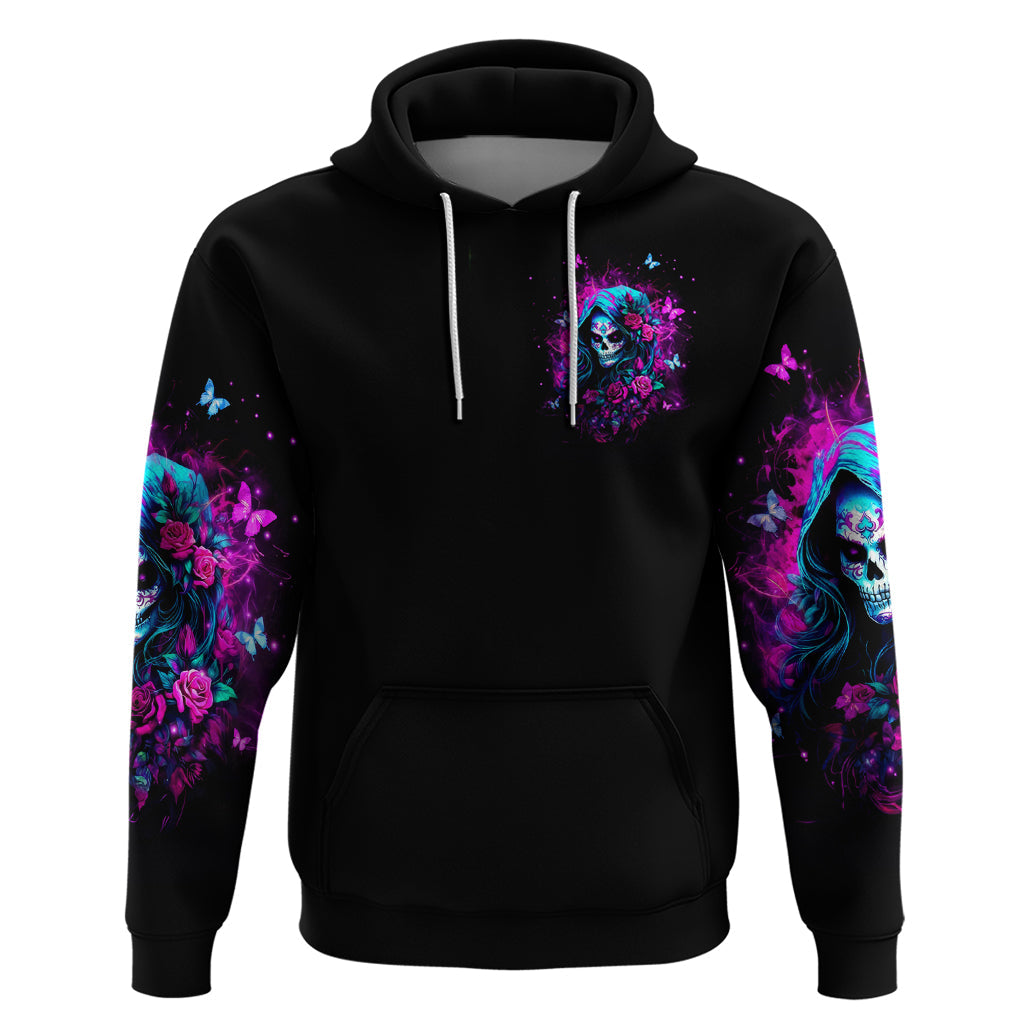 Witch Skull Hoodie I'm A Good Person But Don't Give Me A Reason To Show Evil Side DT01