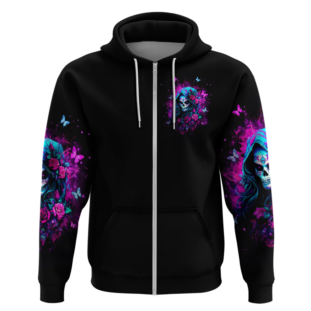 Witch Skull Hoodie I'm A Good Person But Don't Give Me A Reason To Show Evil Side DT01