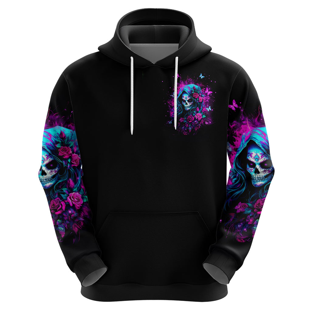 Witch Skull Hoodie I'm A Good Person But Don't Give Me A Reason To Show Evil Side DT01
