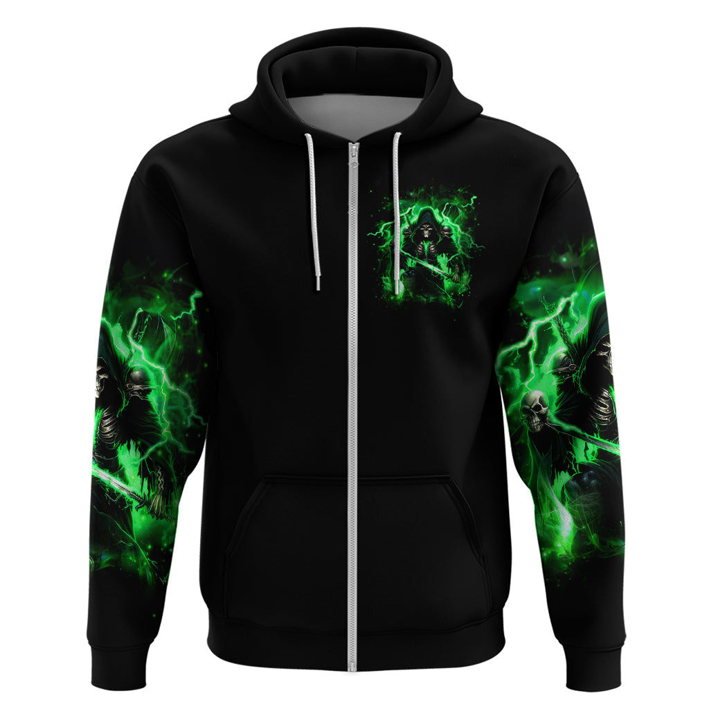 Reaper Skull Hoodie That Which Does Not Kill Me Should Run DT01