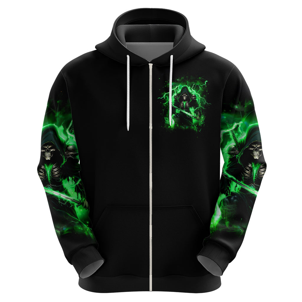 Reaper Skull Hoodie That Which Does Not Kill Me Should Run DT01