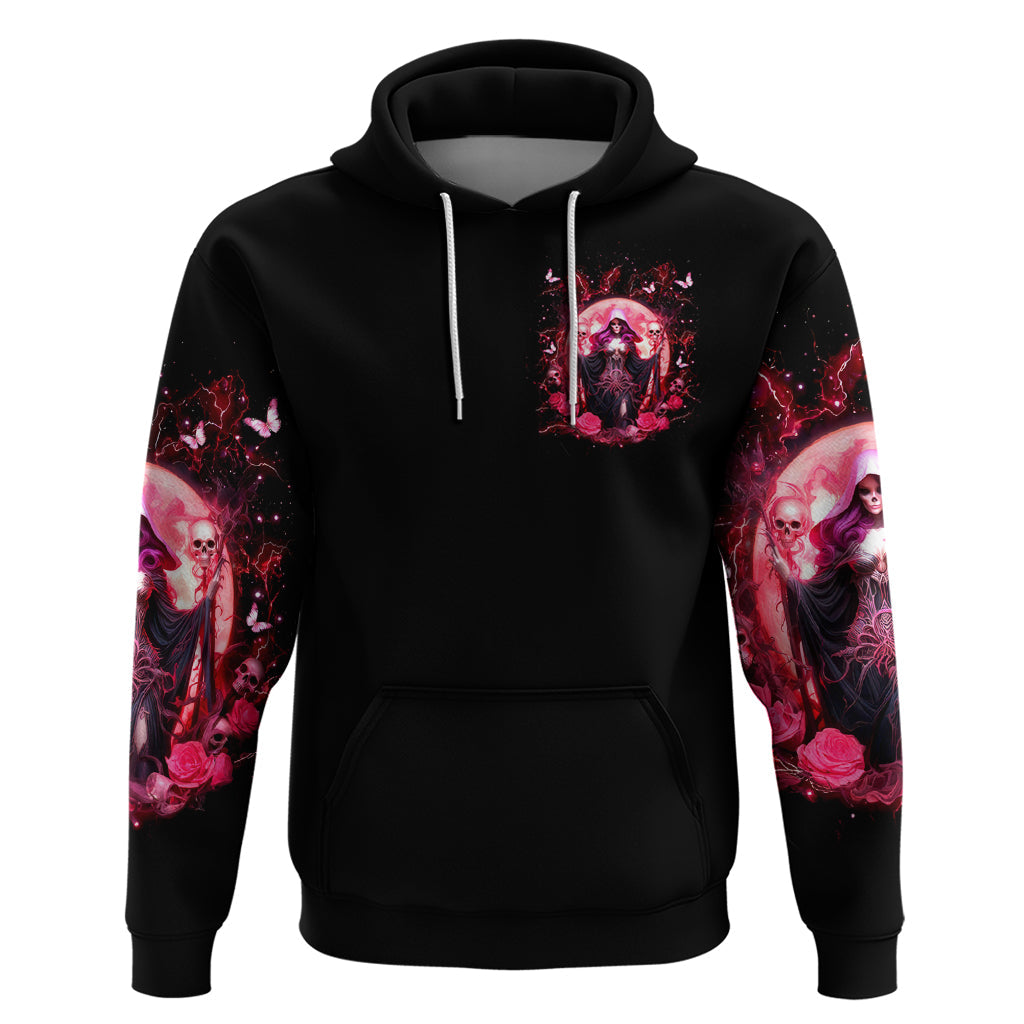 Witch Skull Hoodie She Whispered Back Iam The Storm DT01